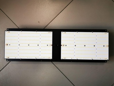фото led лампа для растений полного спектра quantum board, baja 240w lm301h 3500k + osram 660nm